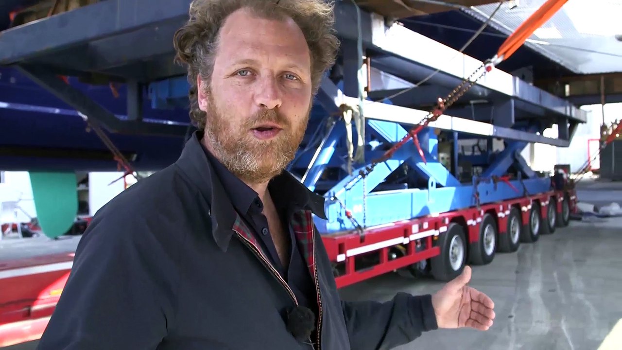 Sortie de chantier et Exposition publique d'Energy Observer à Saint Malo