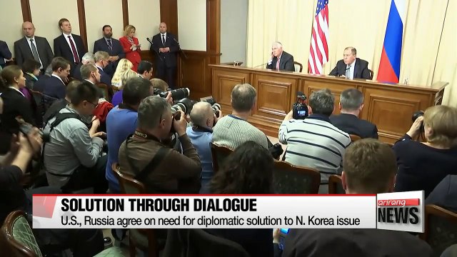 Russia, U.S. broadly agree on need for diplomatic solution to brewing N. Korea crisis