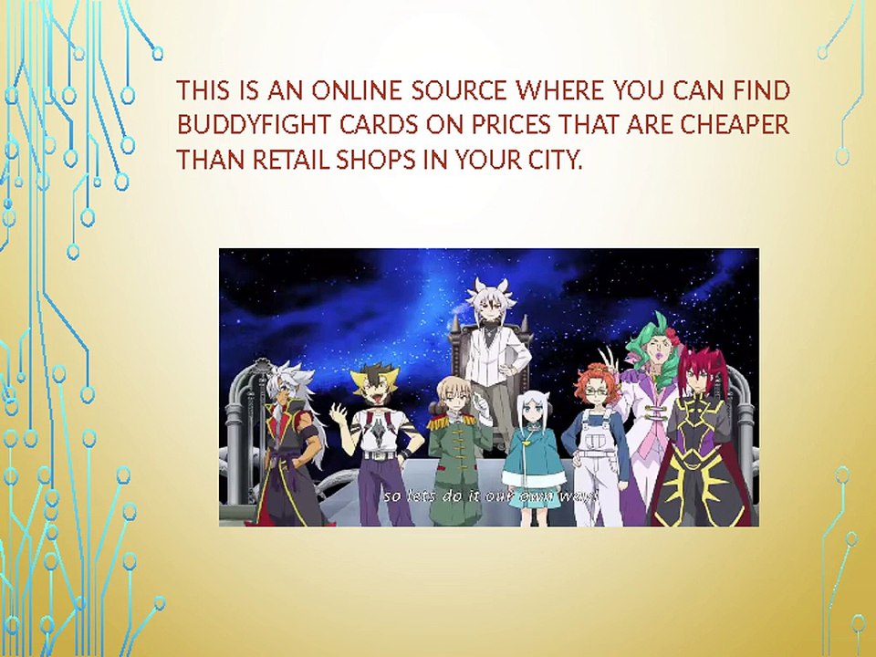 How to buy Buddyfight cards on low rates
