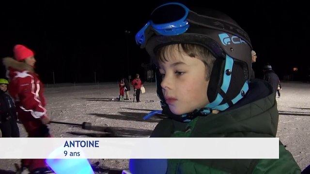 La descente aux flambeaux, Praz de Lys de Sommand