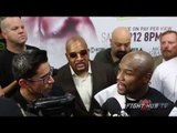 Floyd Mayweather on Manny Pacquiao salt water story, if he will retire or take another vacation