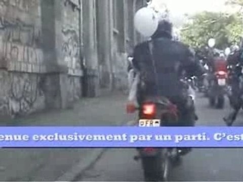 Marche Blanche - concentration de motos