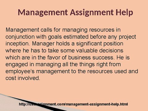 Management Assignment Help | USA Toll Free: 1-844-752-3111