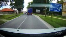 Camionista põe condutor na linha