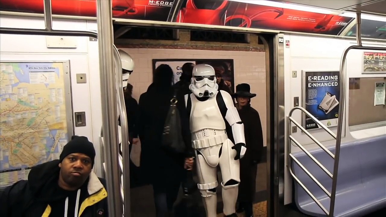Star Wars Subway Car