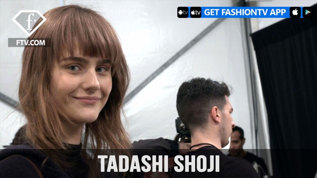 New York Fashion Week Fall/Winter 2017-18 - Tadashi Shoji Hairstyle | FTV.com