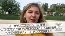 Concours d'écriture: Une étudiante strasbourgeoise,  coup de cœur de Thomas Pesquet