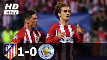 Atlético de Madrid  x  Leicester - Melhores Momentos