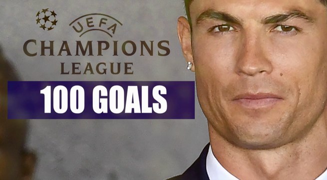 Ronaldo's 100th European goal