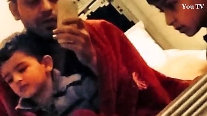 Farhan Saeed With His Nephew