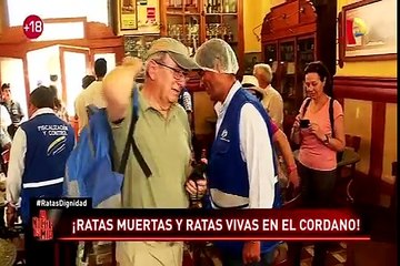 Alejandro "Choledo" inspeccionó algunos restaurantes en Lima