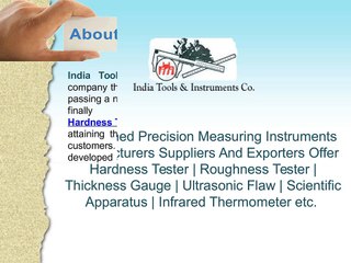 Portable Hardness Tester
