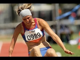 Athletics - Lenka Gajarska - women's long jump T46 final - 2013 IPCAthletics World Champs