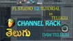 Channel Rack FL Studio 12 Tutorial Telugu Tutorial  DAW Telugu