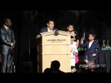 Marco Antonio Barrera 2015 Nevada Boxing Hall of Fame induction speech