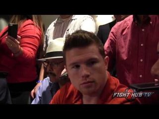 Canelo Alvarez on Cotto's defeats, learning from Mayweather fight, fighting Golovkin/Lemieux winner