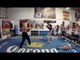 Leo Santa Cruz POV boxing workout -GOPRO 4 - Santa Cruz vs. Mares full video