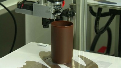 Belgian 3-D chocolate printers hard at work in run-up to Easter