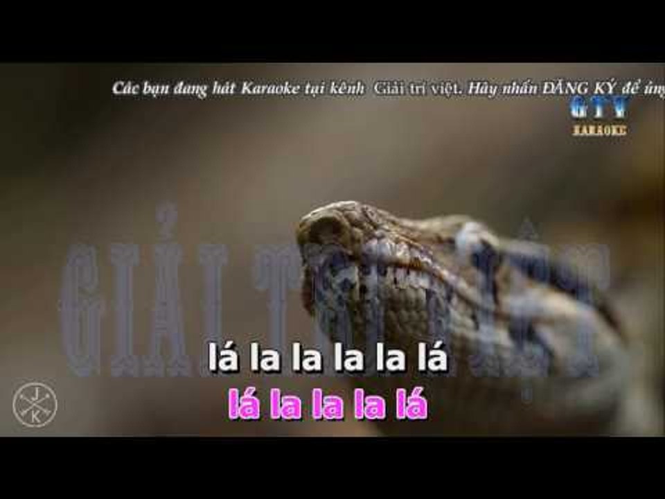 { Karaoke } Bài Ca Trên Sóng
