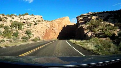 Early morning, to the Moki Dugway