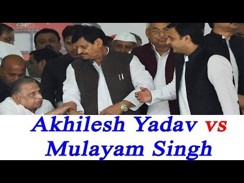 Akhilesh Yadav vs Mulayam Singh clash over candidate list for UP elections | Oneindia News