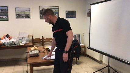 Les éducateurs du club de football de Vire apprennent les gestes qui sauvent