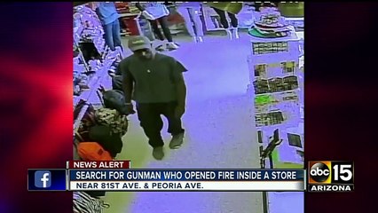 Police continue to search for suspect in Peoria shooting
