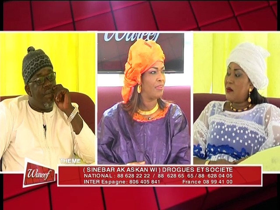 REPLAY - WAREEF avec Eva Tra -THEME : (SINEBAR AK ASKAN WI) DROGUES & SOCIETE - 13 Avril 2017