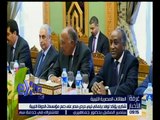 غرفة الأخبار | شكري يؤكد لوفد برلماني ليبي حرص مصر على دعم مؤسسات الدولة الليبية