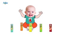 Bad Baby crying and learn colors-Colorful Pringles vs Doremon- asdFinger Family Song Collection