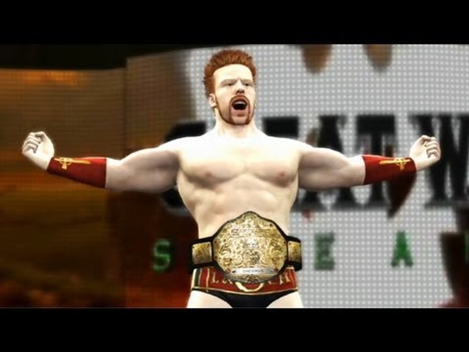 WWE 13 Rey Mysterio VS Sheamus