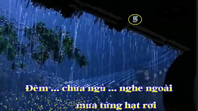[Karaoke] MƯA NỬA ĐÊM - Trúc Phương (Giọng Nữ)