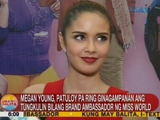 Megan Young, patuloy pa ring ginagampanan ang tungkulin bilang brand ambassador ng Miss World