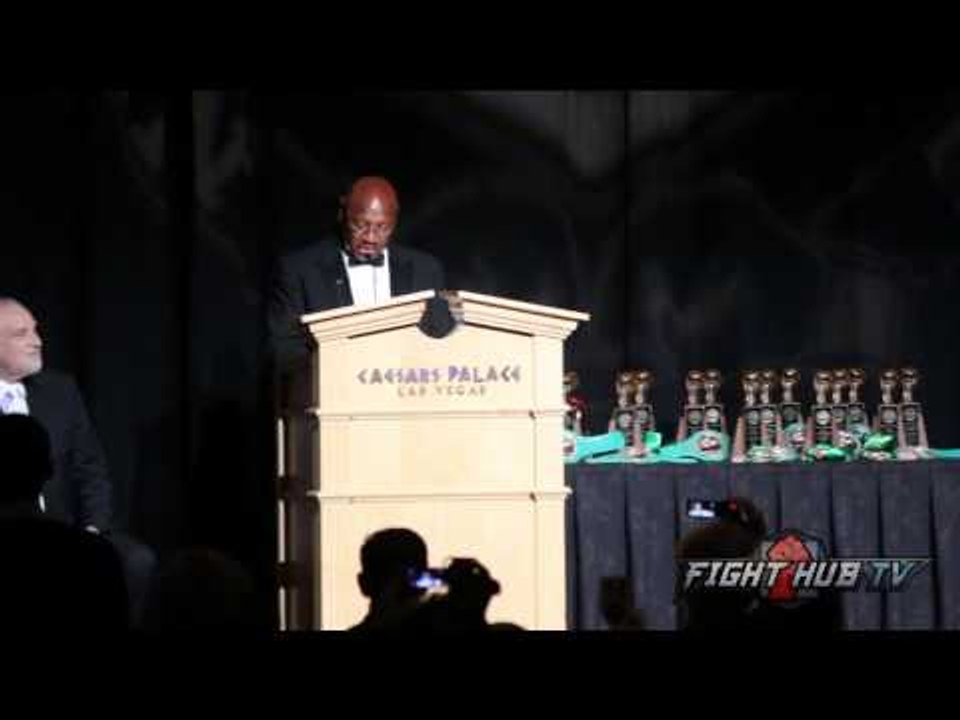 Marvin Hagler 2015 Nevada Boxing Hall Of Fame Speech- full video