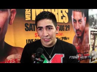 Leo Santa Cruz "Abner Mares gets tired, he wont be able to deal w/my pressure!"