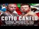 Miguel Cotto vs. Canelo Alvarez full video- Miguel Cotto full teleconference call