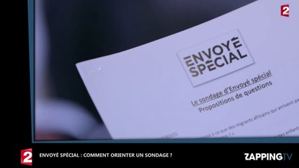 Envoyé Spécial dévoile comment les sondages peuvent être orientés