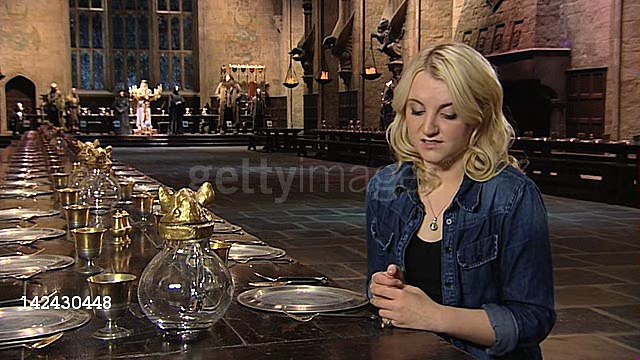 Evanna Lynch at A Tour of the Set of Harry Potter at Leavesden Studios - 30/03/2012