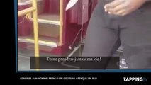 Londres : un homme avec un couteau dans un bus désarmé par un passager (vidéo)