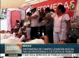 México: trabajadoras de la salud de Chiapas levantan huelga de hambre