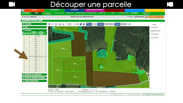 Minute Pac 2 - Découper d'une parcelle