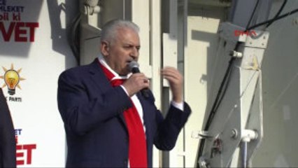 Bilecik Başbakan Binali Yıldırım Bilecik Mitinginde Konuştu
