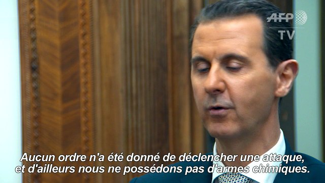 Assad assure ne plus posséder d'armes chimiques