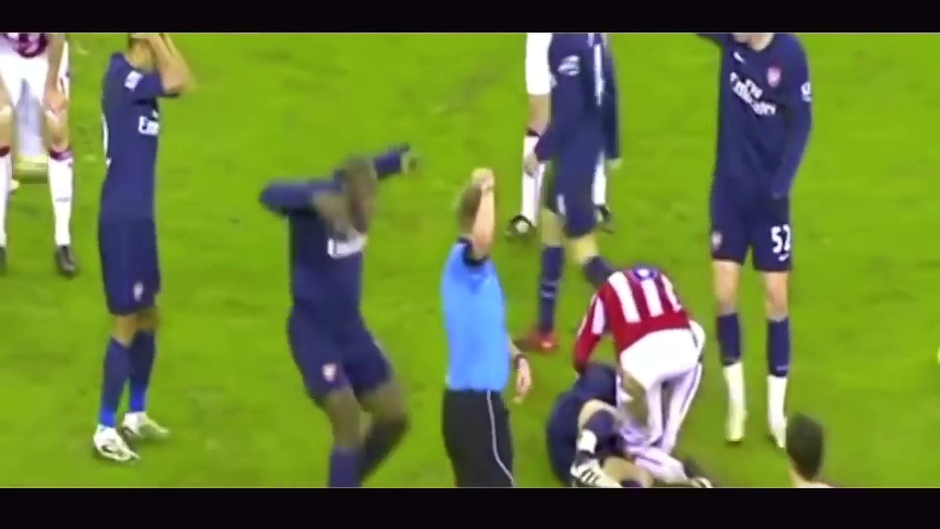 閲覧注意 サッカーえげつない悪質ファールtop10 Video Dailymotion