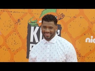 Russell Wilson Kids’ Choice Sports 2016 Orange Carpet