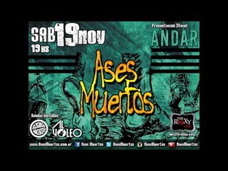 Ale Kurz (El Bordo) te invita al show de Ases Muertos en The Roxy