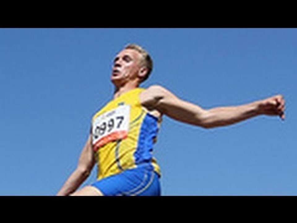 Athletics - Tobias Jonssonmen - men's long jump T13 Medal Ceremony  - 2013 IPC Athletics Worlds