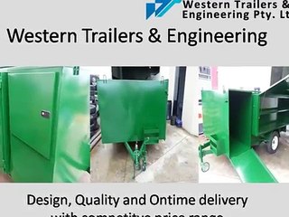 Tandem trailers melbourne - Western Trailers & Engineering