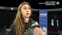 LFA 9's Sabina Mazo brings decorated resume to promotional debut