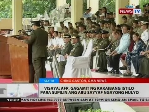 Visaya: AFP, gagamit ng kakaibang istilo para supilin ang Abu Sayyaf ngayong Hulyo